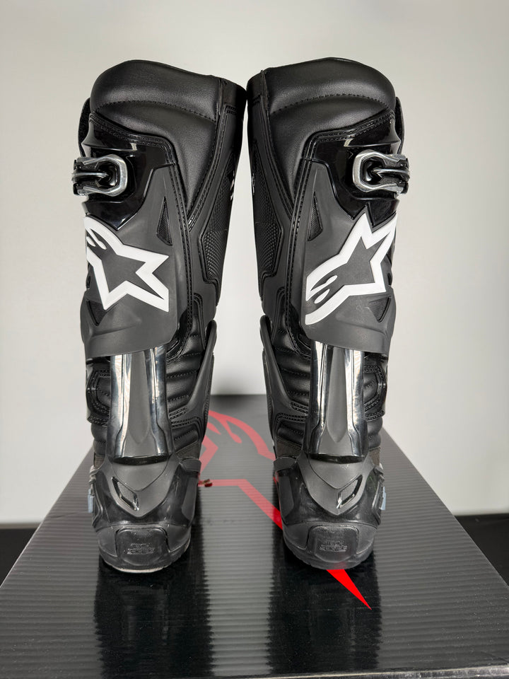 Alpinestars Tech 10 Enduro Boots - Black - Size EU 45.5 / US 11 - OPEN BOX - FINAL SALE / NO RETURNS