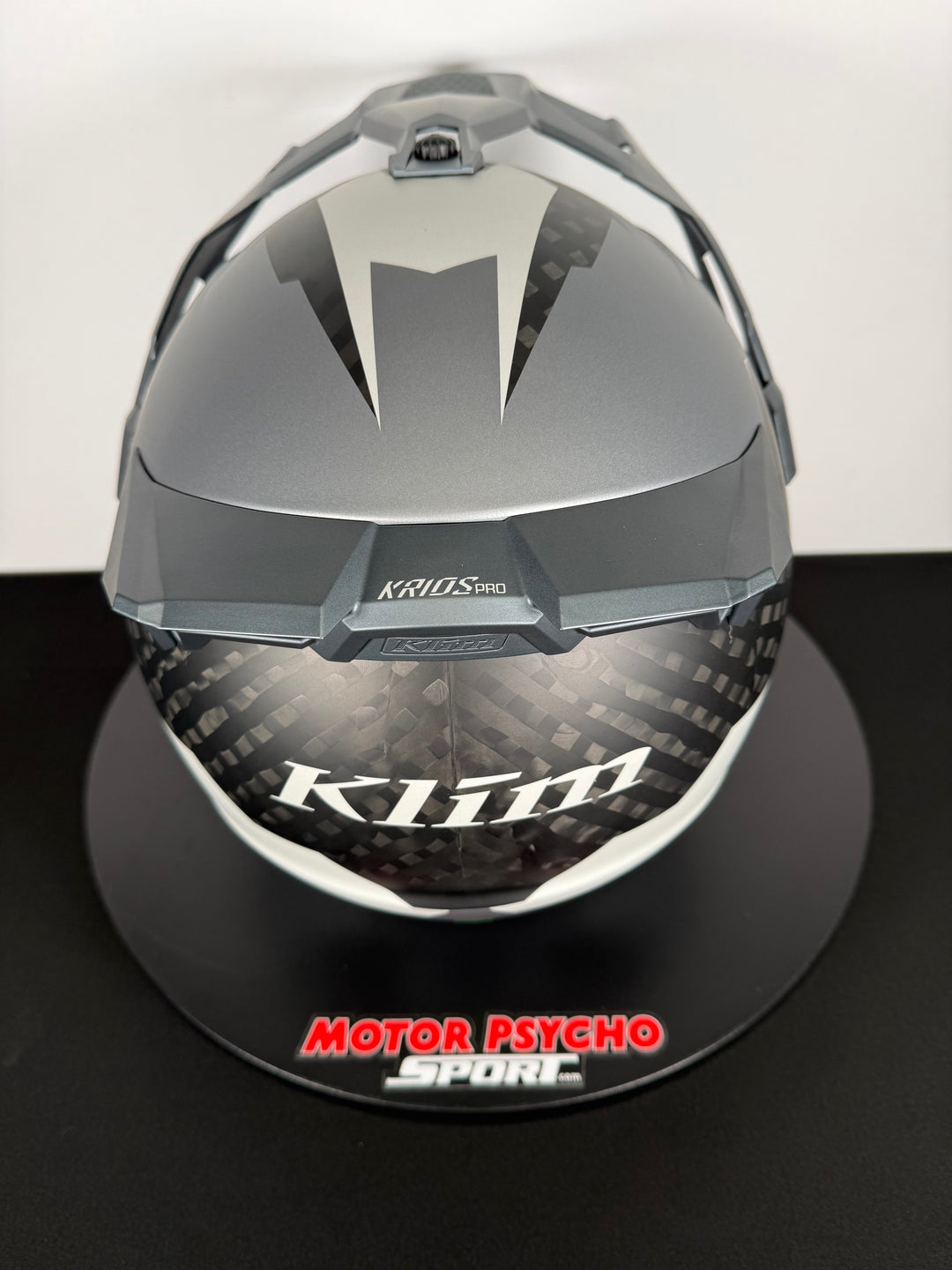 KLIM NEW KRIOS PRO HELMET ECE/DOT-CHARGER GRAY - Size XL - OPEN BOX - FINAL SALE / NO RETURNS