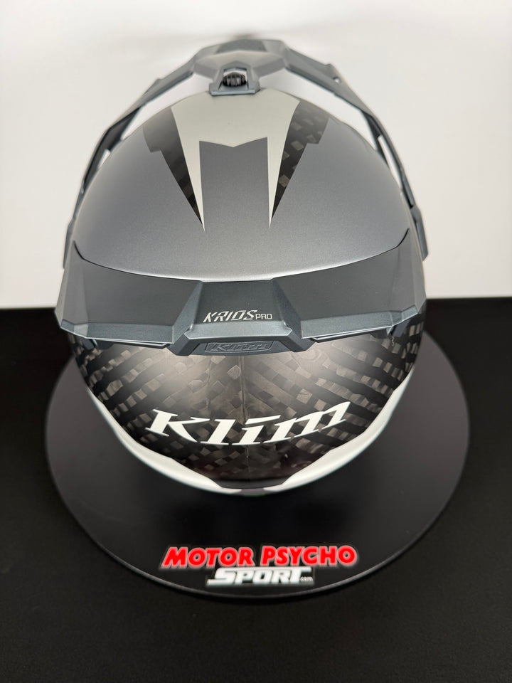 KLIM NEW KRIOS PRO HELMET ECE/DOT-CHARGER GRAY - Size XL - OPEN BOX - FINAL SALE / NO RETURNS