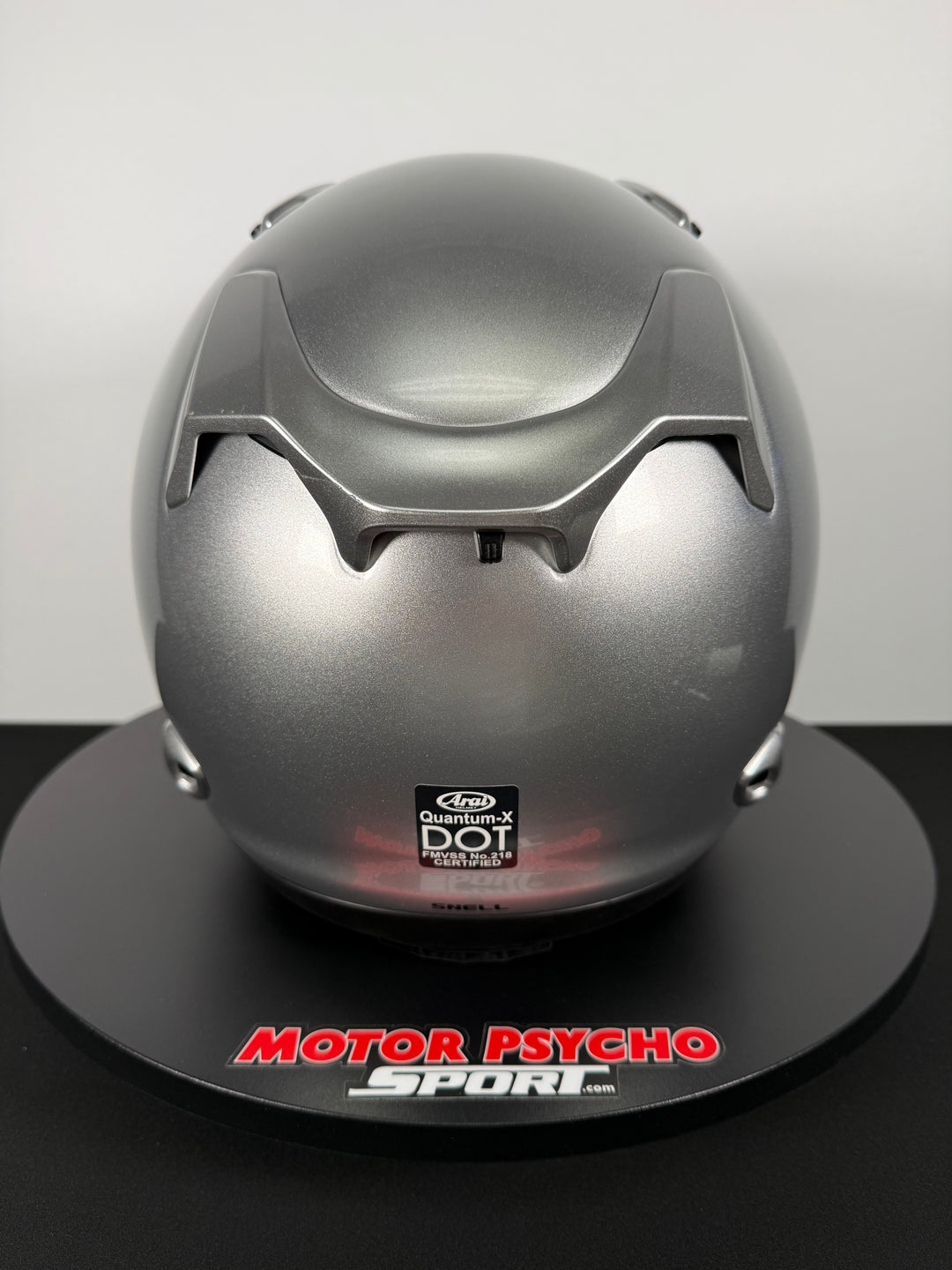 Arai Quantum-X Aluminum Silver Helmet Large