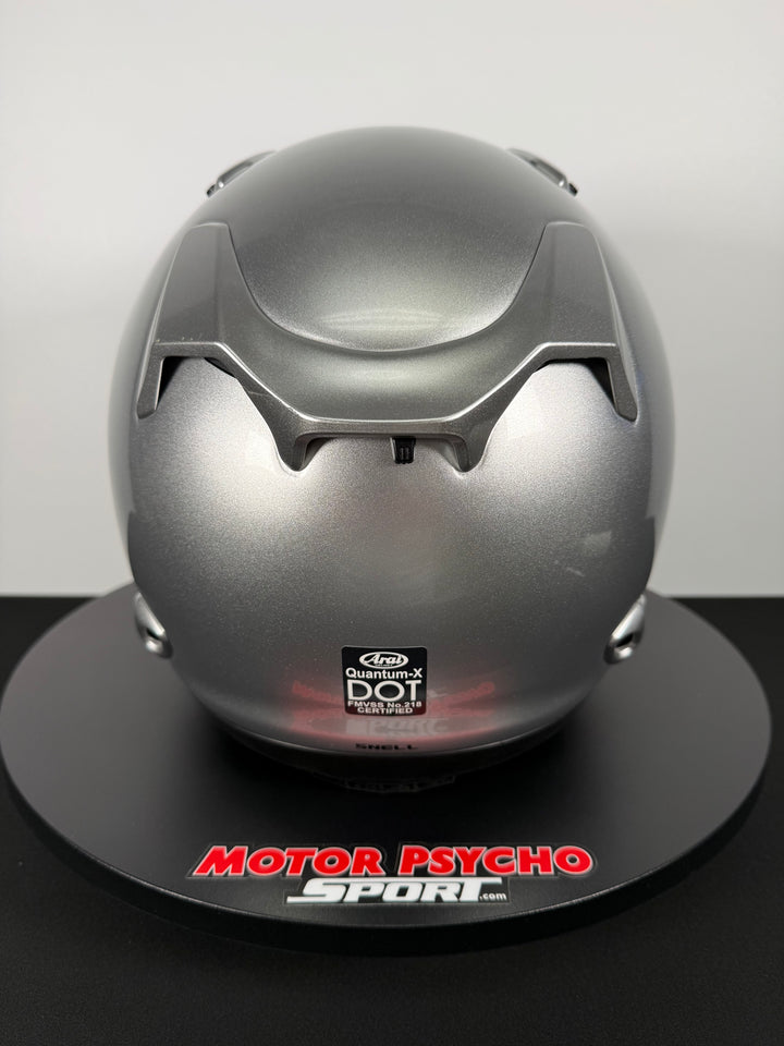 Arai Quantum-X Helmet - Aluminum Silver - Size Large - OPEN BOX