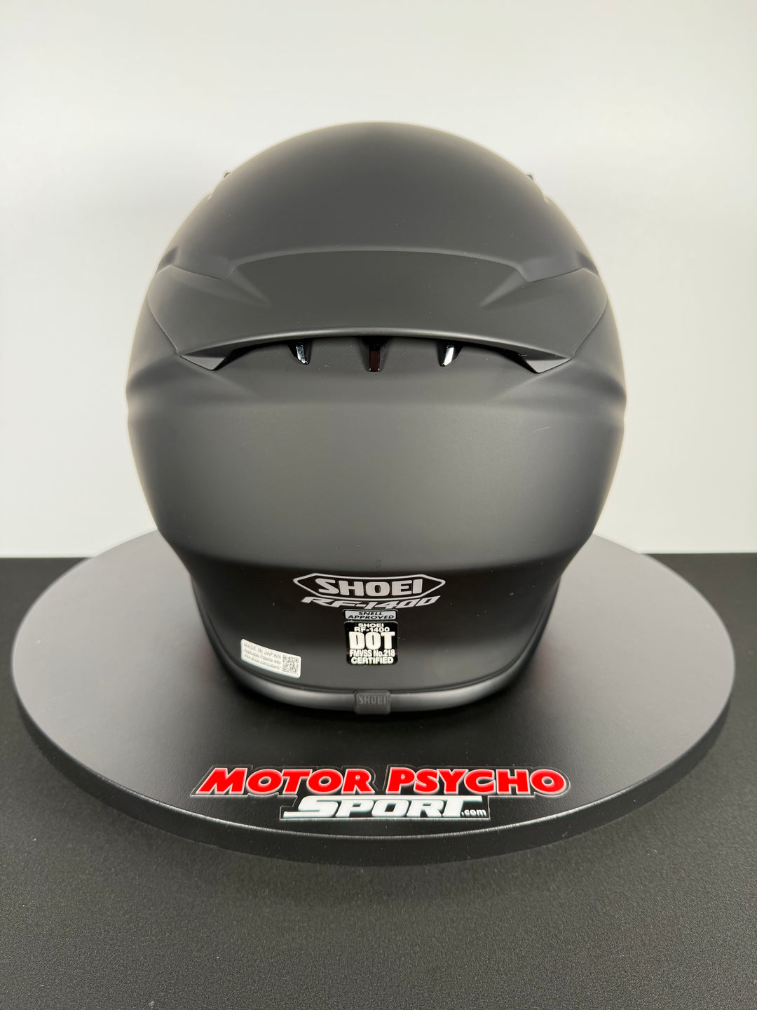 Shoei RF-1400 Helmet - Matte Black - Size M - USED / OPEN BOX #3 FINAL SALE / NO RETURNS