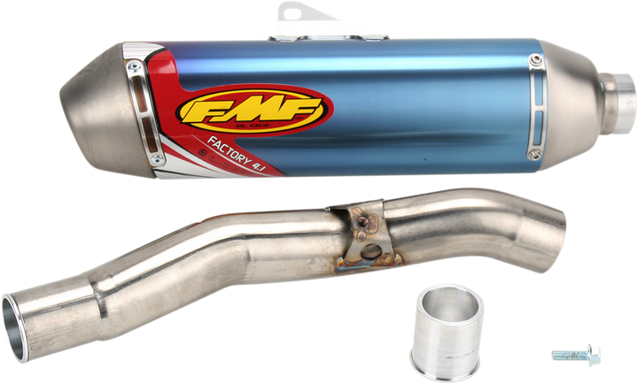 FMF Factory 4.1 Muffler  - Anodized Titanium - 044235