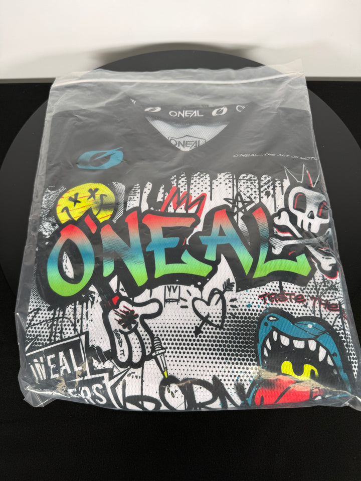 O'NEAL Youth Element Rancid Jersey Black/White - Size Youth XL - OPEN BOX - FINAL SALE / NO RETURNS