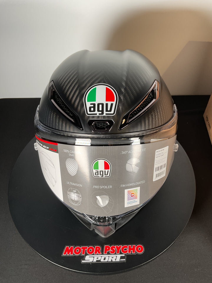 AGV Pista GP RR Mono Matte Carbon Helmet - Size L - Used Open Box