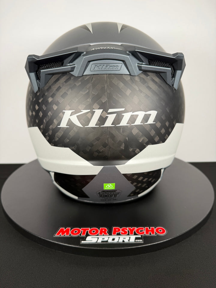 KLIM NEW KRIOS PRO HELMET ECE/DOT-CHARGER GRAY - Size XL - OPEN BOX - FINAL SALE / NO RETURNS
