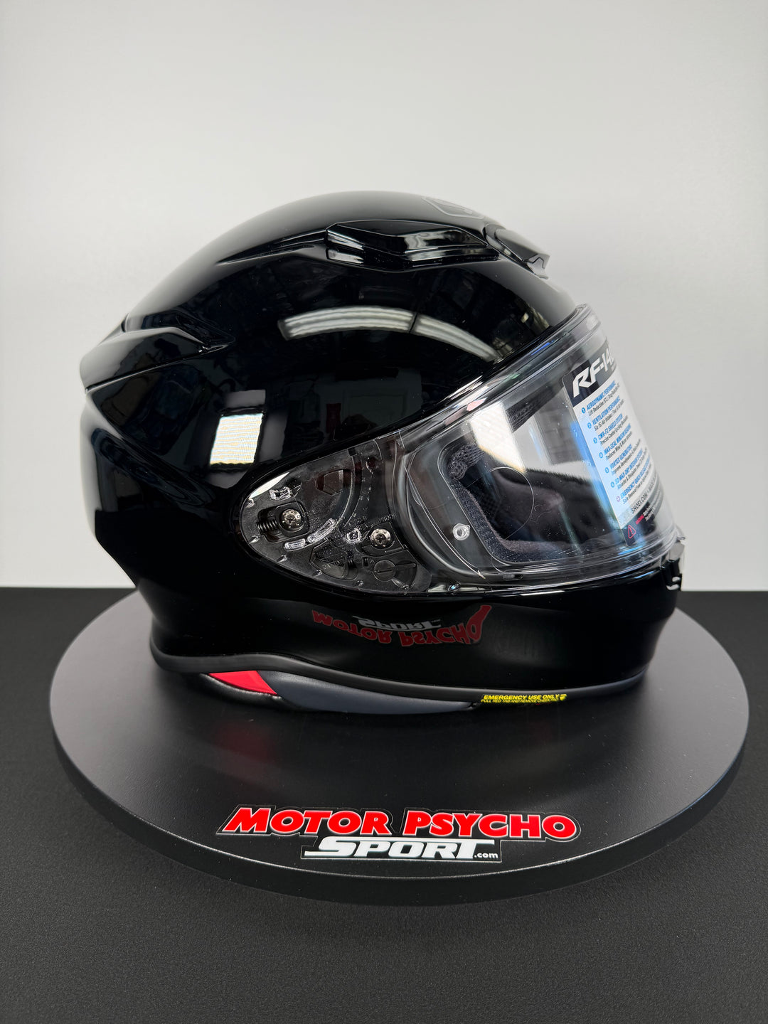 Shoei RF-1400 Helmet - Gloss Black - Size M - USED / OPEN BOX