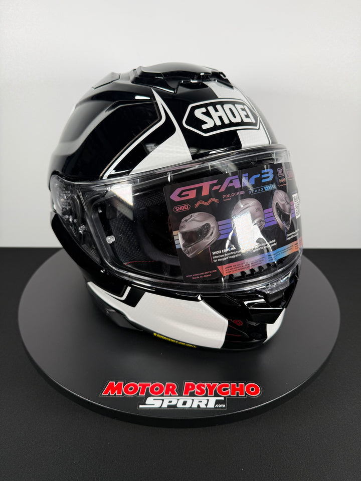 Shoei GT-Air 3 Scenario Helmet - TC-5 Black/White -Size L - USED / OPEN BOX