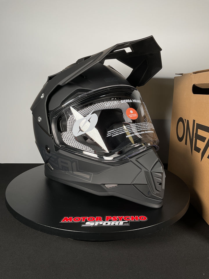 O'Neal  Sierra Helmet Flat Black - Size S - Used Open Box