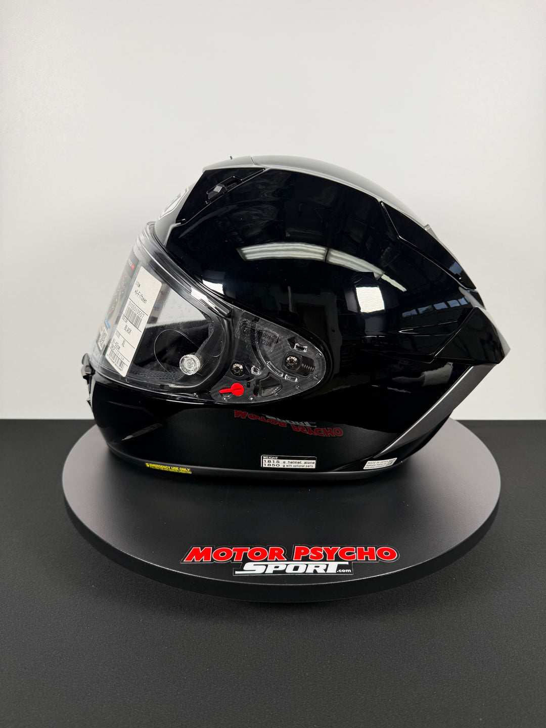 Shoei X-15 Helmet - Gloss Black - Size XL - USED / OPEN BOX