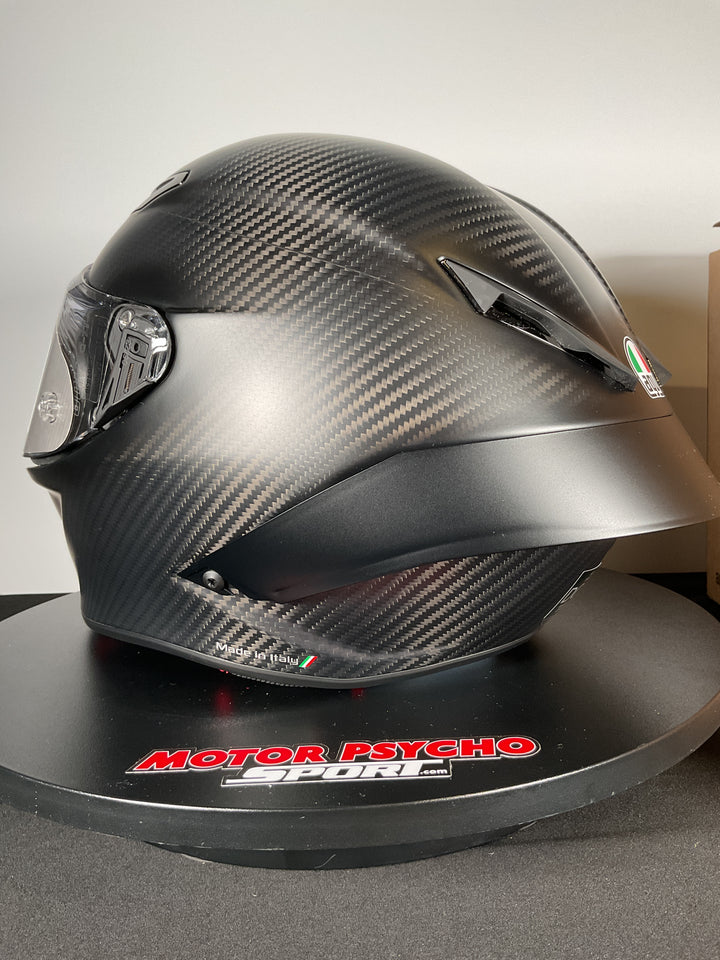 agv helmet material PISTA GP RR E2206 VALENTINO ROSSI SOLELUNA 2023 Sestamarcia S.r.l It comes out of AGVs experience in MotoGP AGV K3 Compound Helmet Black