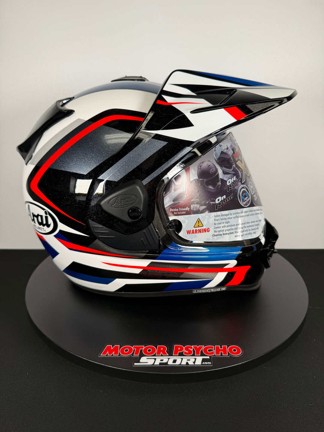 Arai XD-5 Helmet - Discovery Blue - Size Medium - OPEN BOX - FINAL SALE / NO RETURNS