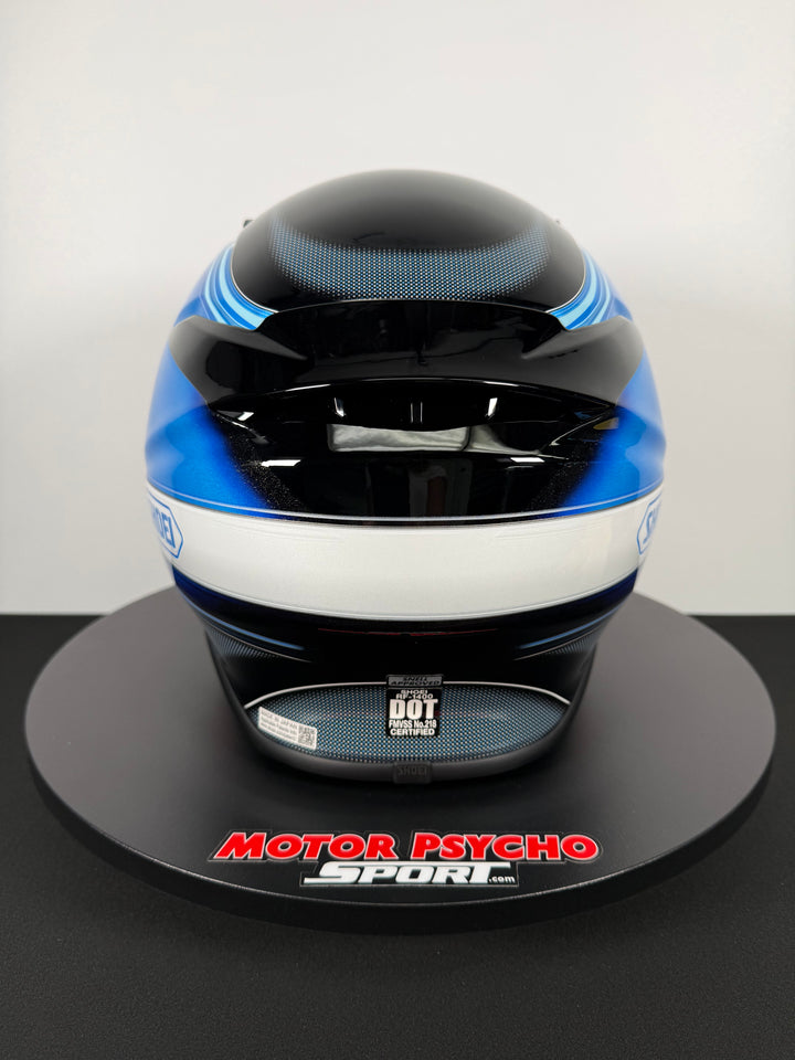 Shoei RF-1400 Sheen Helmet - TC-2 Blue/Black - Size M - USED / OPEN BOX