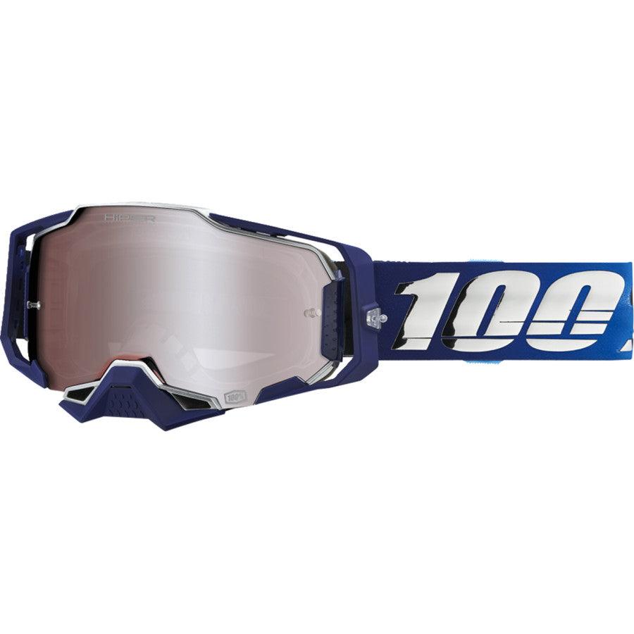 100% Armega Goggles - Novel - HiPER Silver Mirror