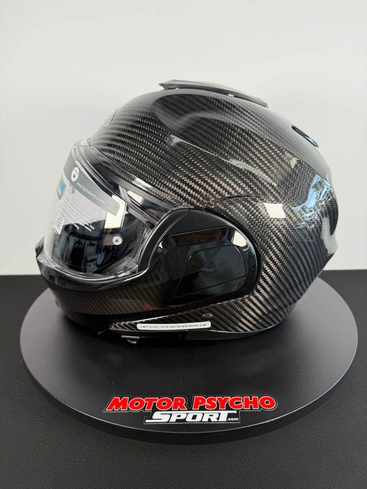 HJC F100 CARBON MODULAR HELMET - BLACK - Size M - OPEN BOX
