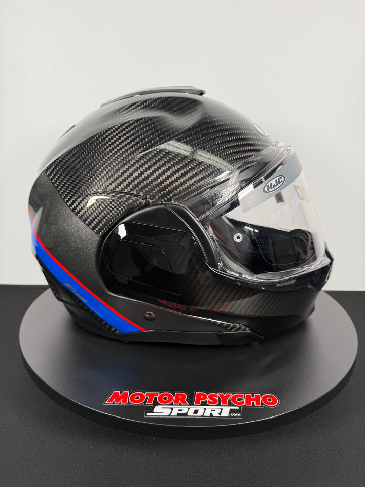 HJC F100 Carbon Modular Helmet - Stan MC-21 - Size XL - OPEN BOX