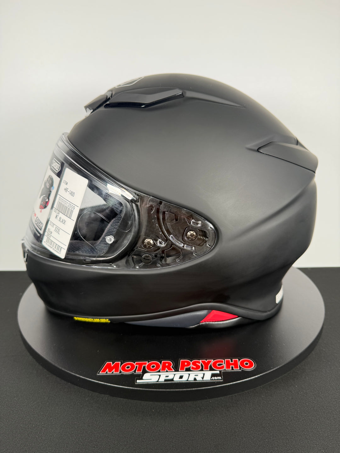 Shoei RF-1400 Helmet - Matte Black - Size 3XL - USED / OPEN BOX - FINAL SALE / NO RETURNS