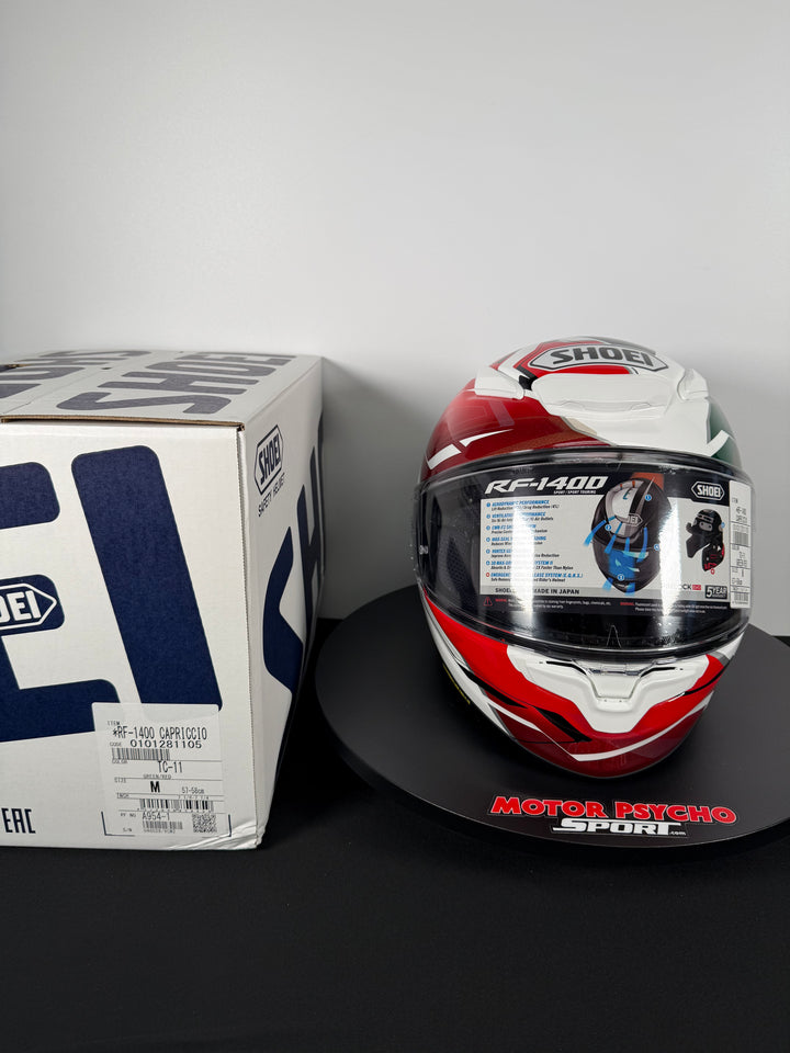 Shoei RF-1400 Capriccio Helmet - TC-11 - Size M - USED / OPEN BOX