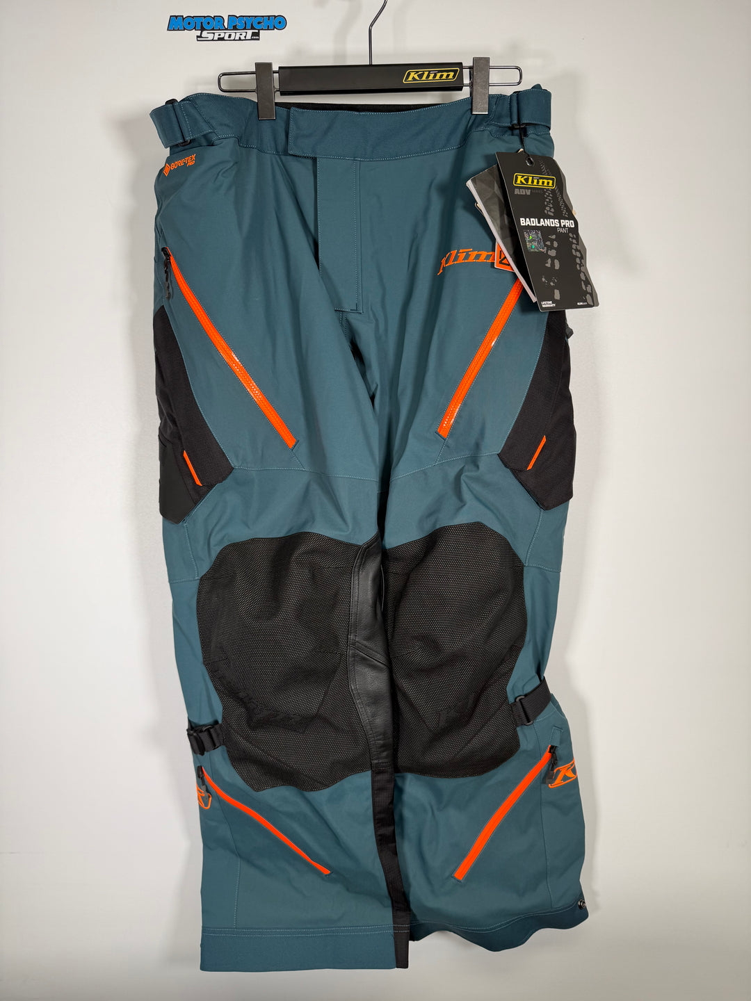 KLIM Badlands Pro Pant - Petrol - Strike Orange - Size 40 - OPEN BOX / FINAL SALE / NO RETURNS