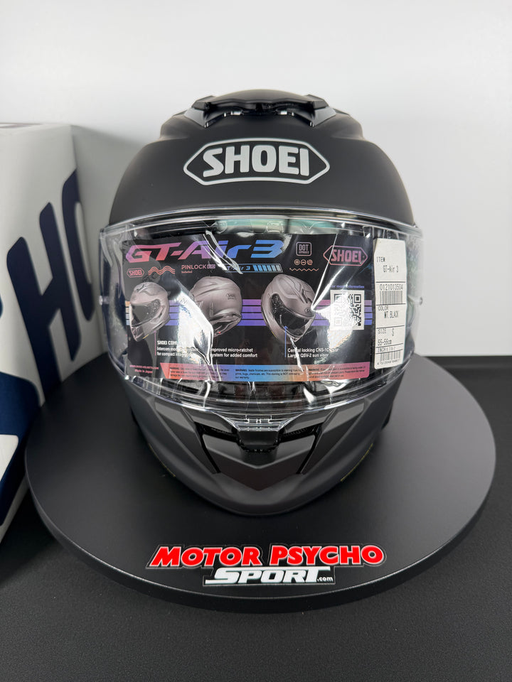 Shoei GT-Air 3 Helmet - Matte Black - Size S - USED / OPEN BOX