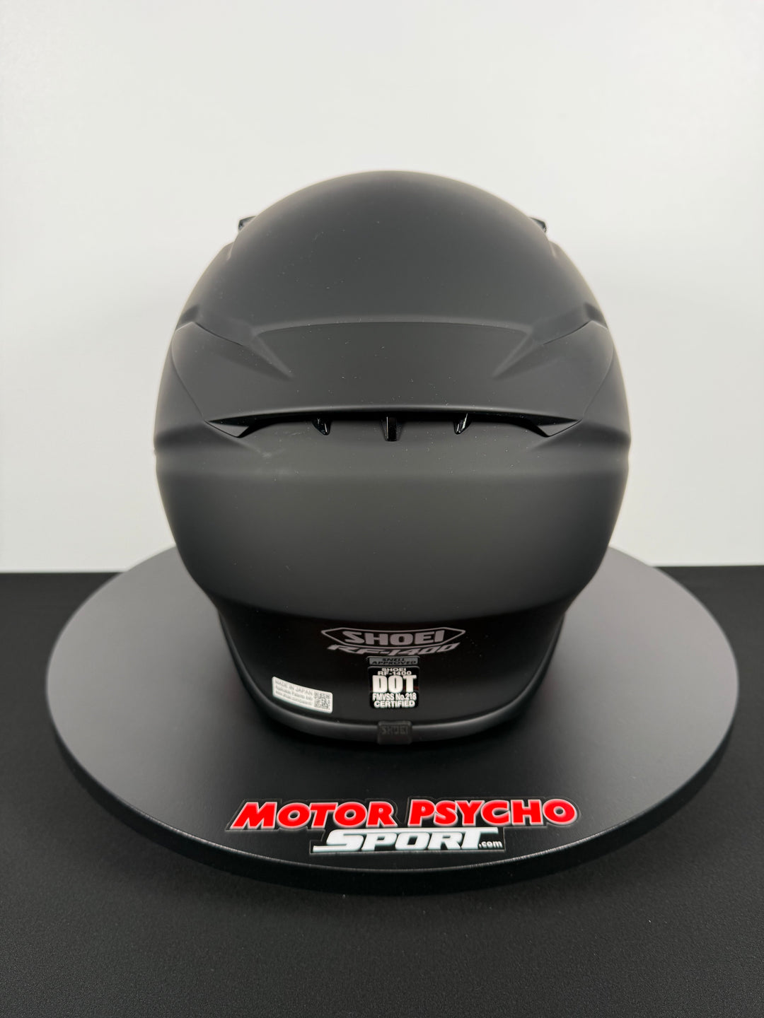 Shoei RF-1400 Helmet - Matte Black - Size Small - USED / OPEN BOX #4