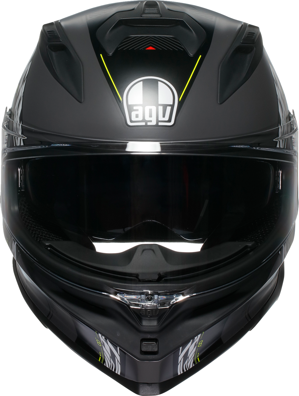 AGV K7 Helmet - Kyber Matte Gray/Yellow