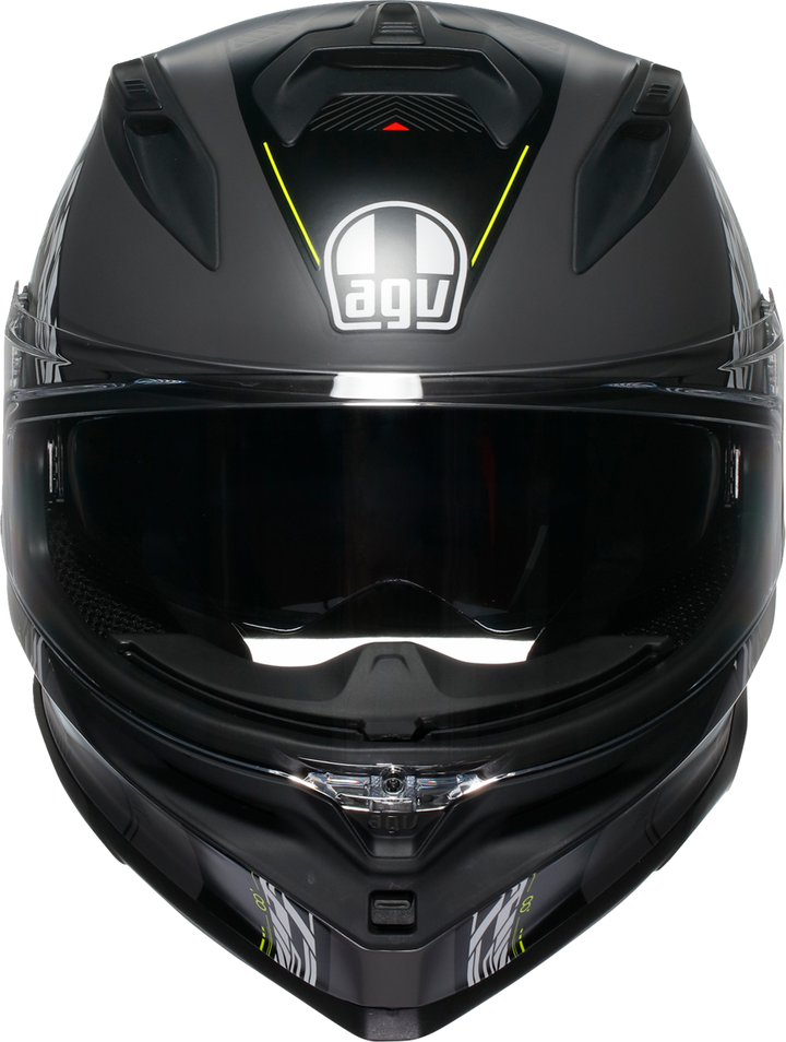 AGV K7 Helmet - Kyber Matte Gray/Yellow