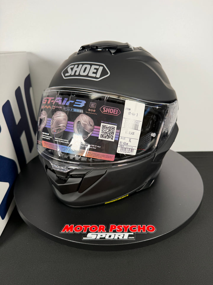 Shoei GT-Air 3 Helmet - Matte Black - Size XL - USED / OPEN BOX