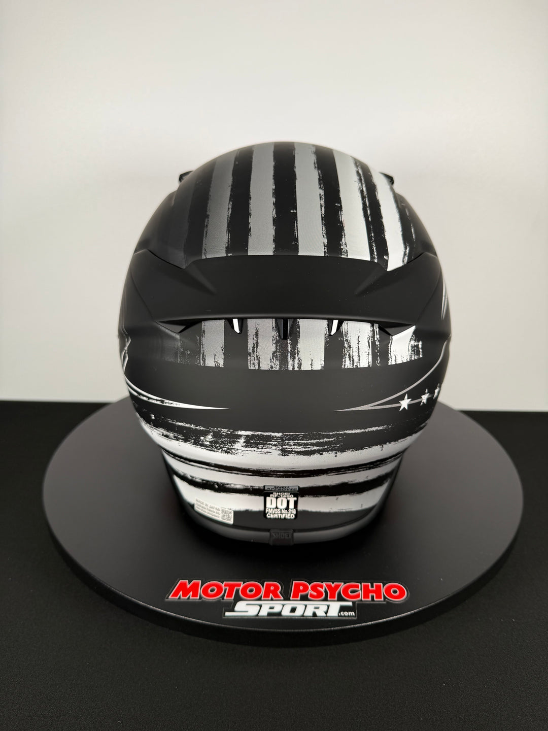 Shoei RF-1400 Dedicated 2 Helmet Matte TC-5 Black/White - Size S - USED / OPEN BOX