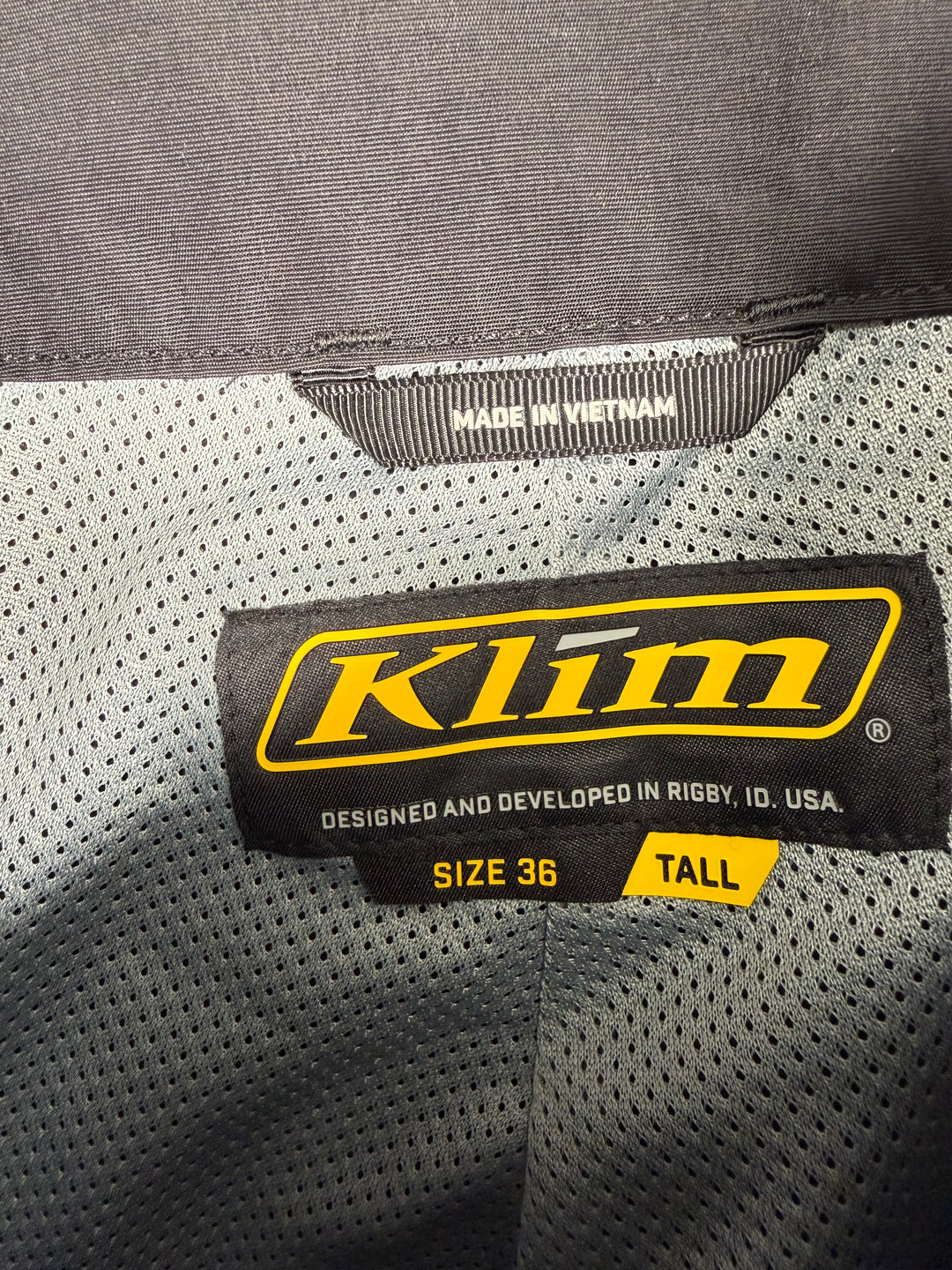 KLIM INDUCTION PANT - STEALTH BLACK - Size 36 Tall - OPEN BOX