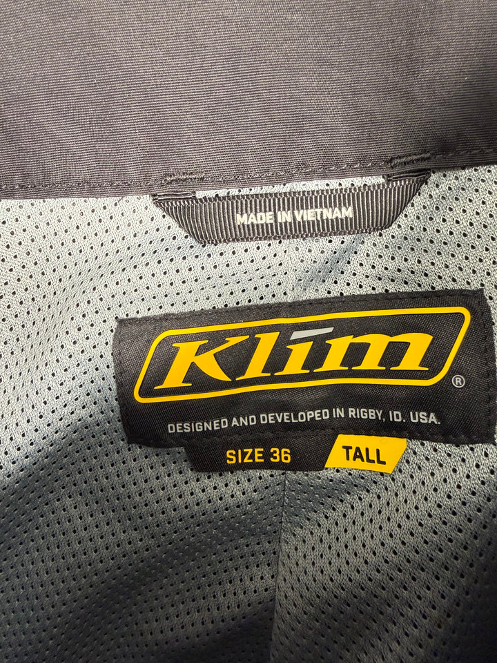 KLIM INDUCTION PANT - STEALTH BLACK - Size 36 Tall - OPEN BOX