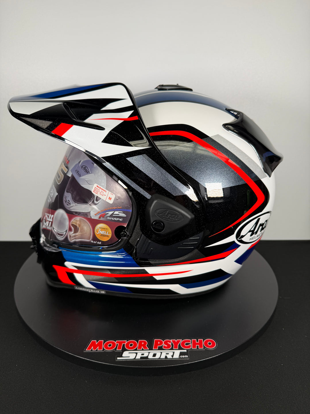 Arai XD-5 Helmet - Discovery Blue - Size Medium - OPEN BOX - FINAL SALE / NO RETURNS