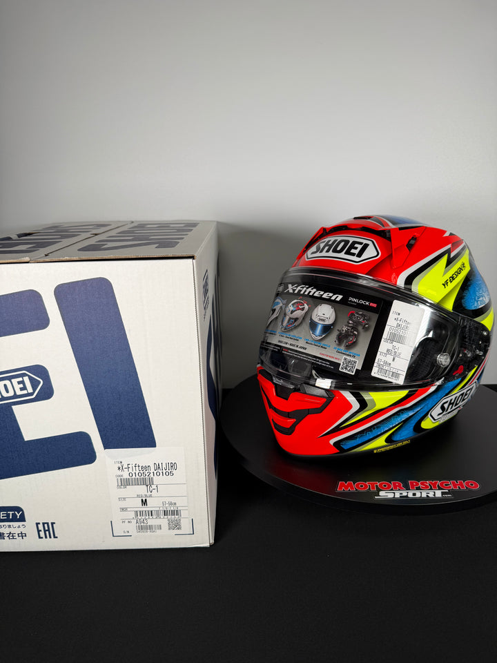 Shoei X-15 Daijiro Helmet - TC-1 - Size M - USED / OPEN BOX - FINAL SALE / NO RETURNS