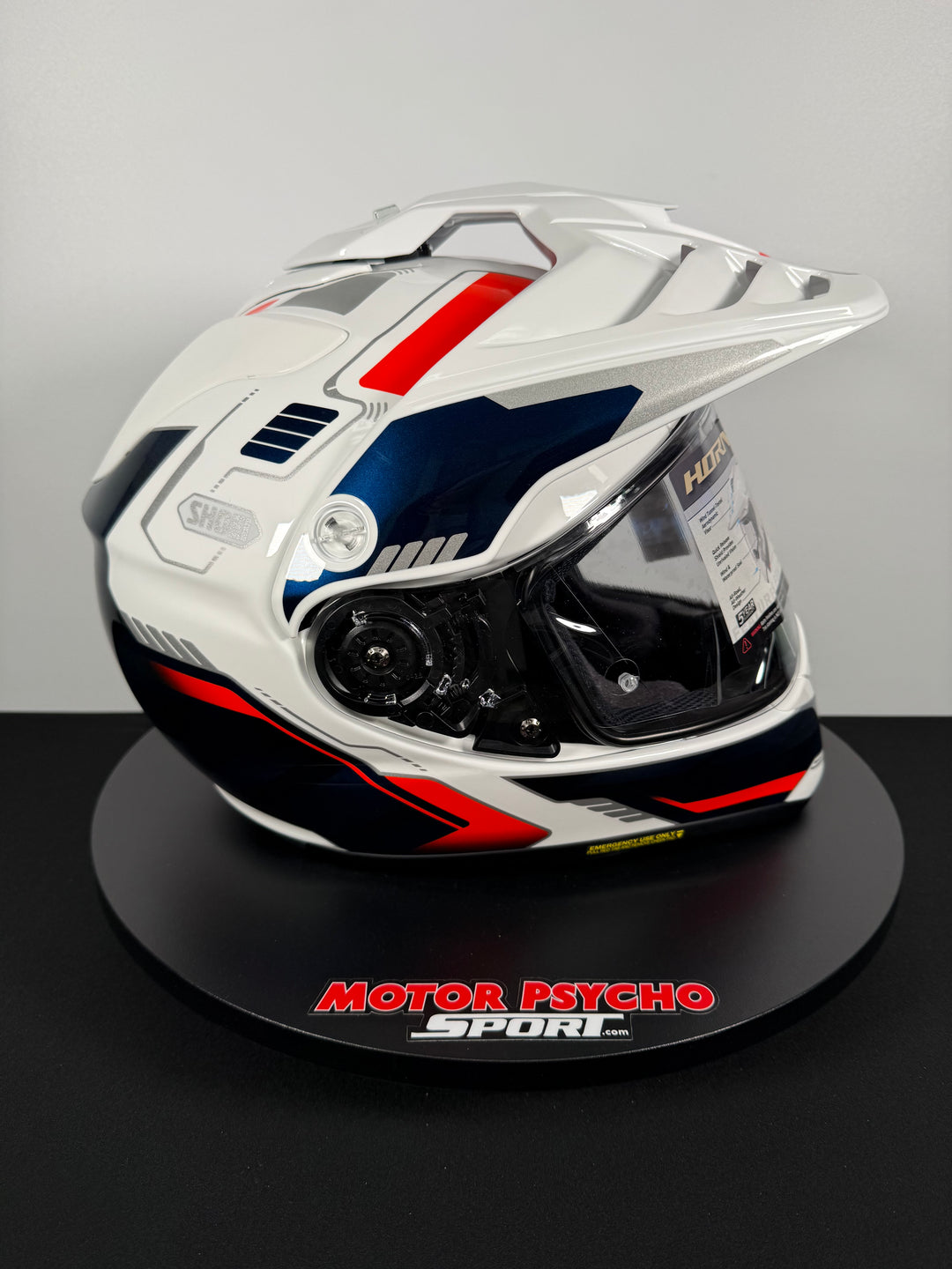 Shoei Hornet X2 Invigorate Adventure Co Helmet - TC-10 -Size M- USED LIKE NEW