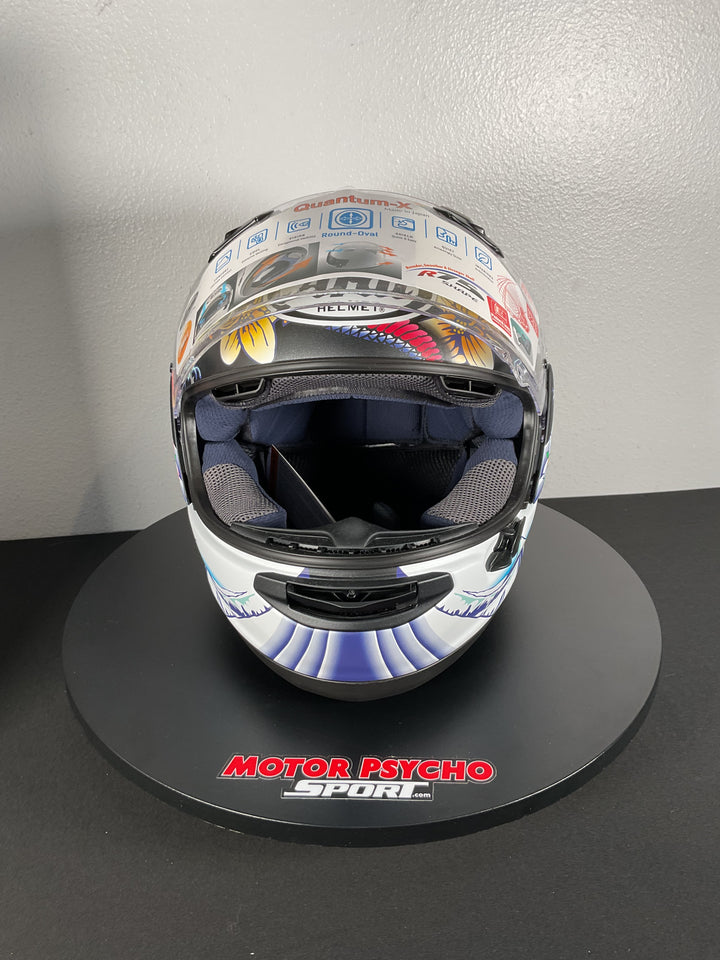 Arai Quantum-X Helmet - Oriental Black Frost - Size Large - OPEN BOX
