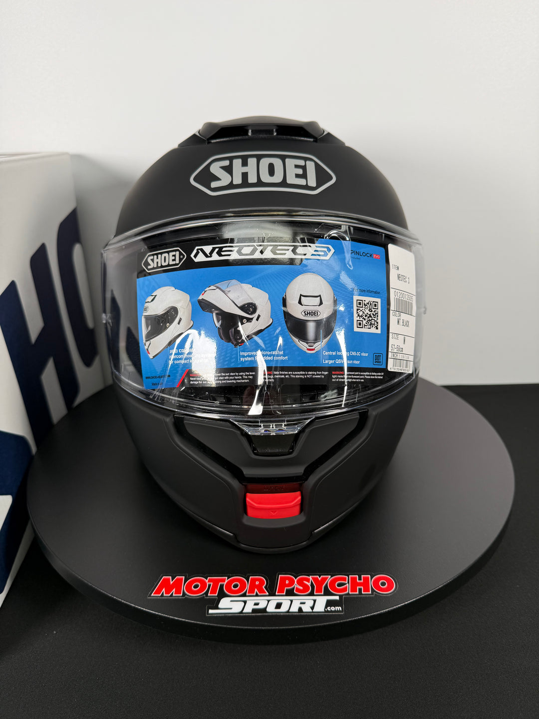Shoei Neotec 3 Modular Helmet - Matte Black - Size Medium