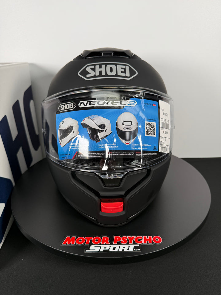 Shoei Neotec 3 Modular Helmet - Matte Black - Size Medium - USED / OPEN BOX