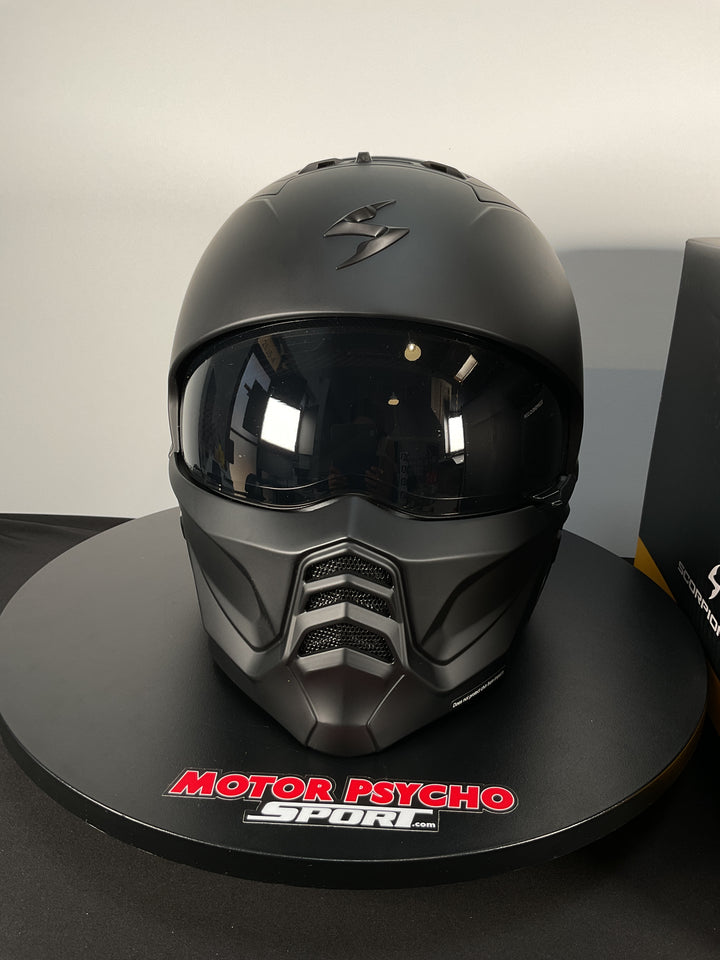 Scorpion Exo Covert 2 Open-Face Helmet Matte Black - Size M - Used Like New