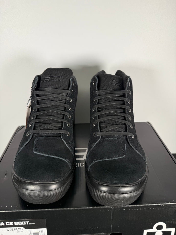 Icon Carga CE Boots - STEALTH - Size EU 46 / US 12 - OPEN BOX - FINAL SALE / NO RETURNS
