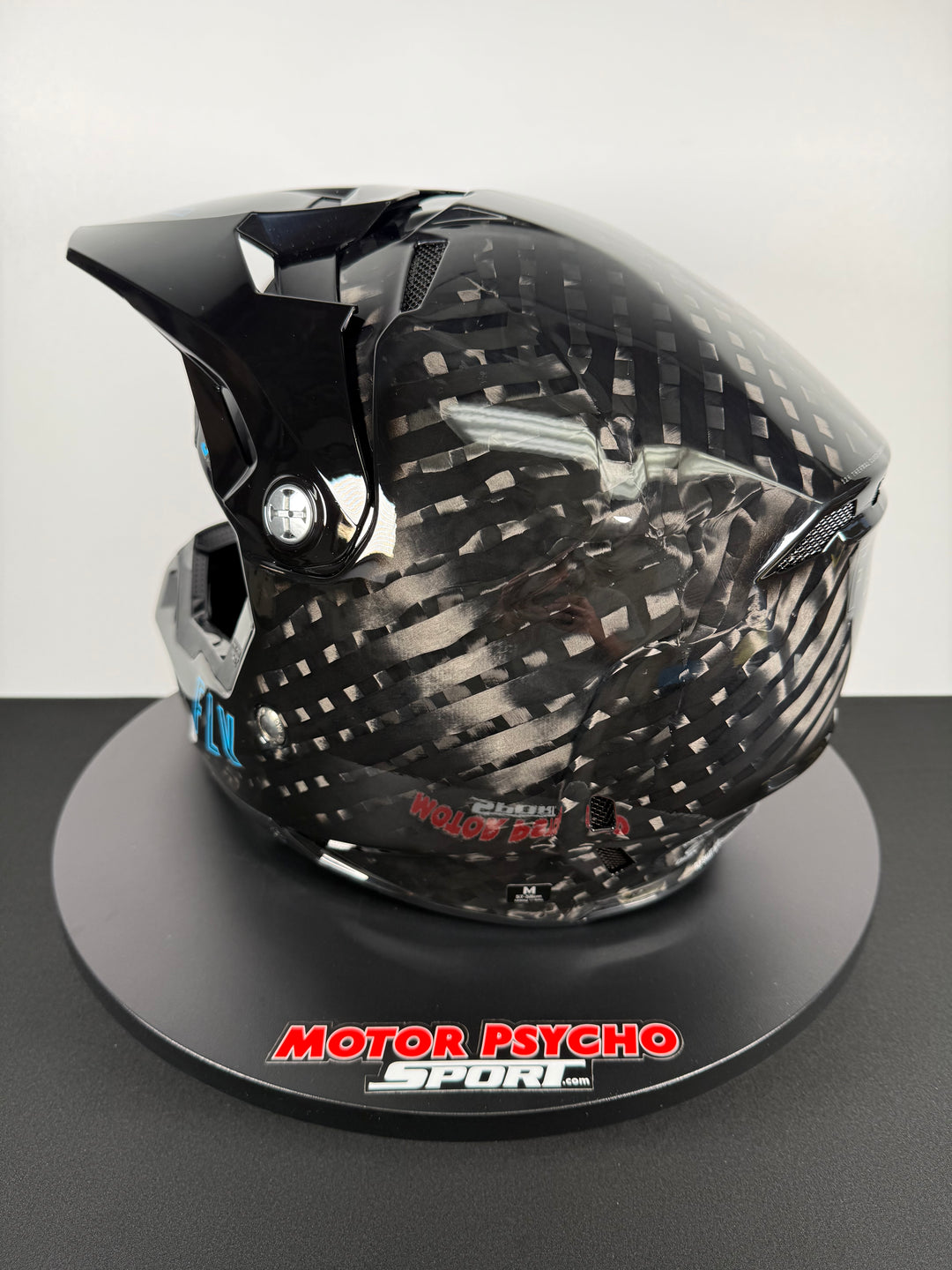 Fly Racing Formula S Carbon Helmet Black - Size M - OPEN BOX