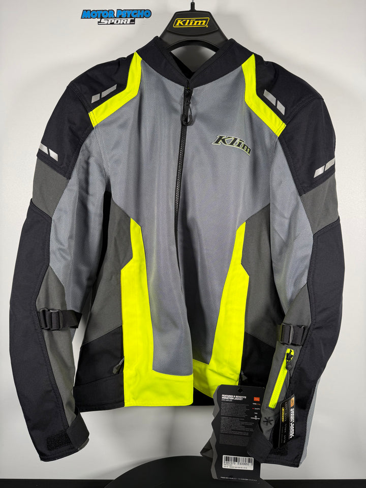 KLIM INDUCTION JACKET - HI-VIS - MONUMENT GRAY - Size L - OPEN BOX