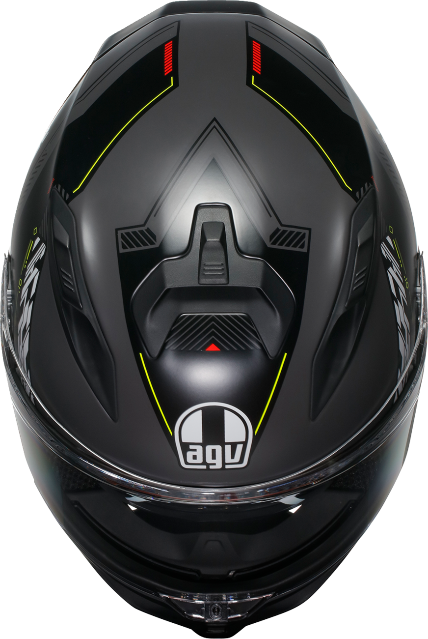 AGV K7 Helmet - Kyber Matte Gray/Yellow