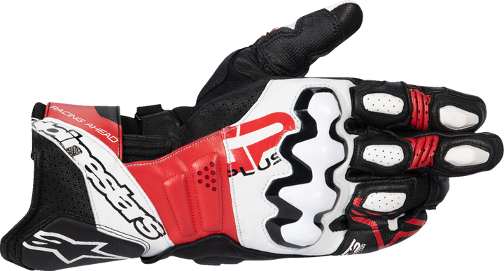 Alpinestars GP Plus R V3 Gloves - Black/White/Bright Red