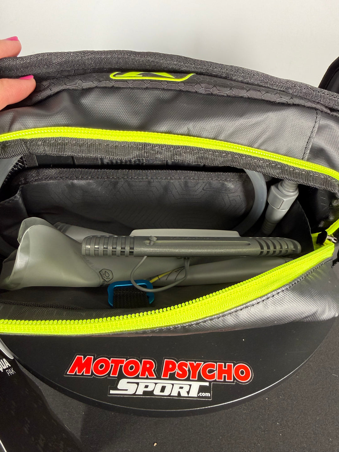 KLIM XC AQUA PAK - BLACK - OPEN BOX - FINAL SALE / NO RETURNS