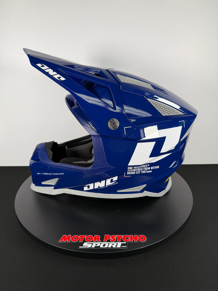 One Industries X-297 HELMET -  ELECTRIC BLUE - Size XL - OPEN BOX