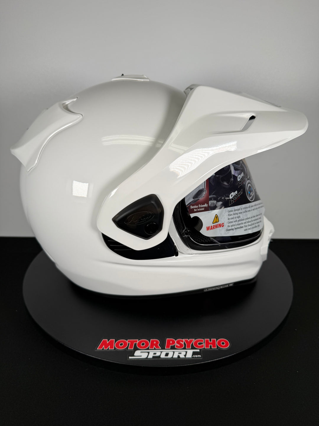 Arai XD-5 Helmet - Gloss White - Size Medium - OPEN BOX - FINAL SALE / NO RETURNS