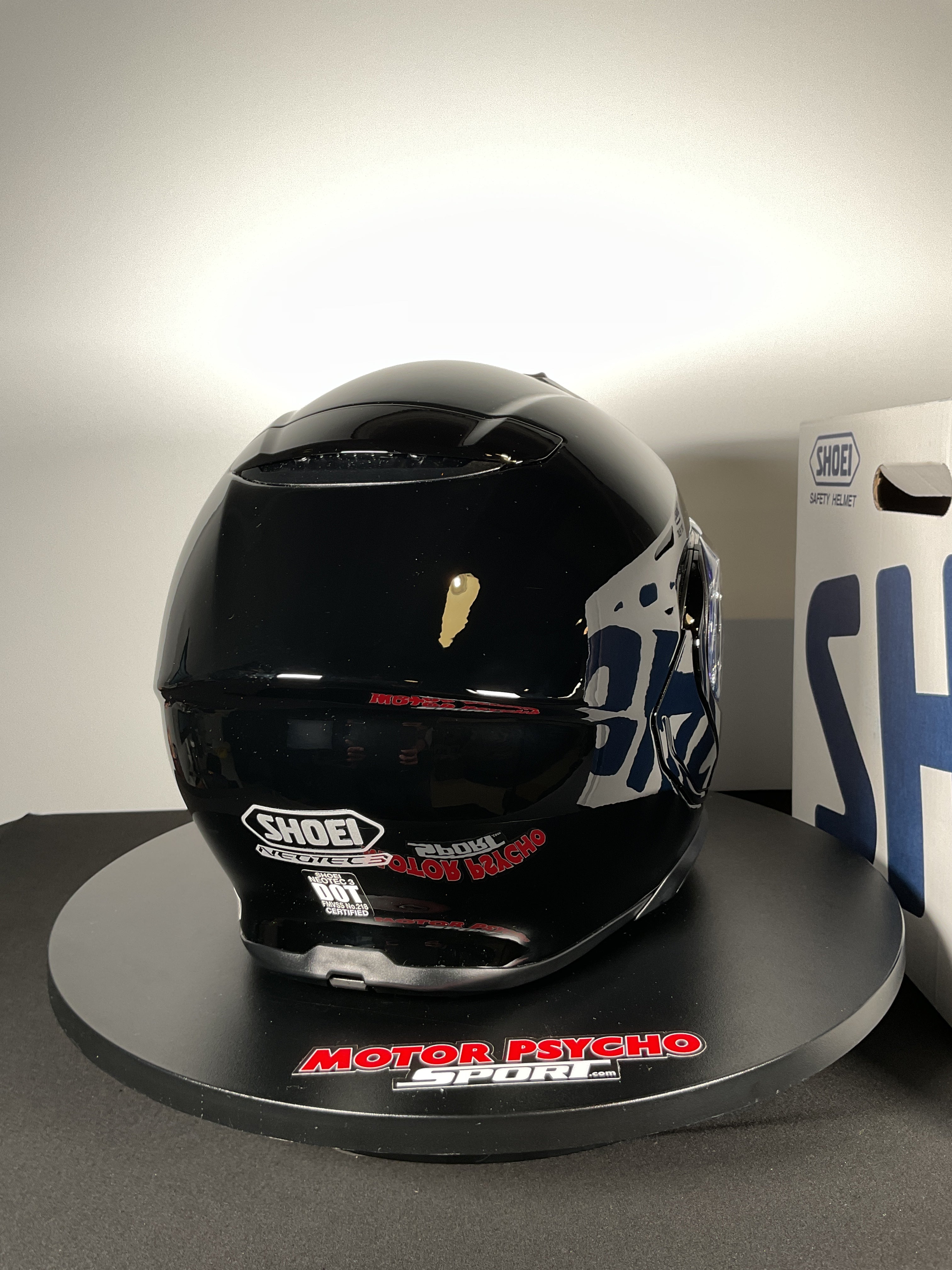 Shoei Neotec 3 Modular Helmet - Gloss Black - Size S - Used Open