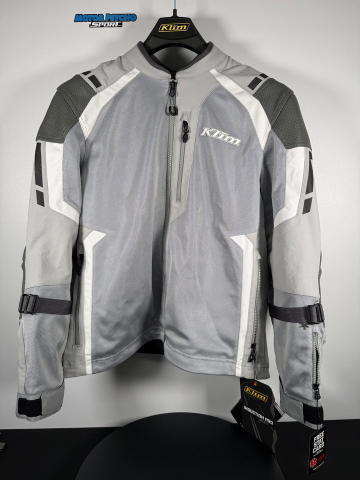 KLIM INDUCTION PRO JACKET - HIGH-RISE - WHITE - Size XL - OPEN BOX