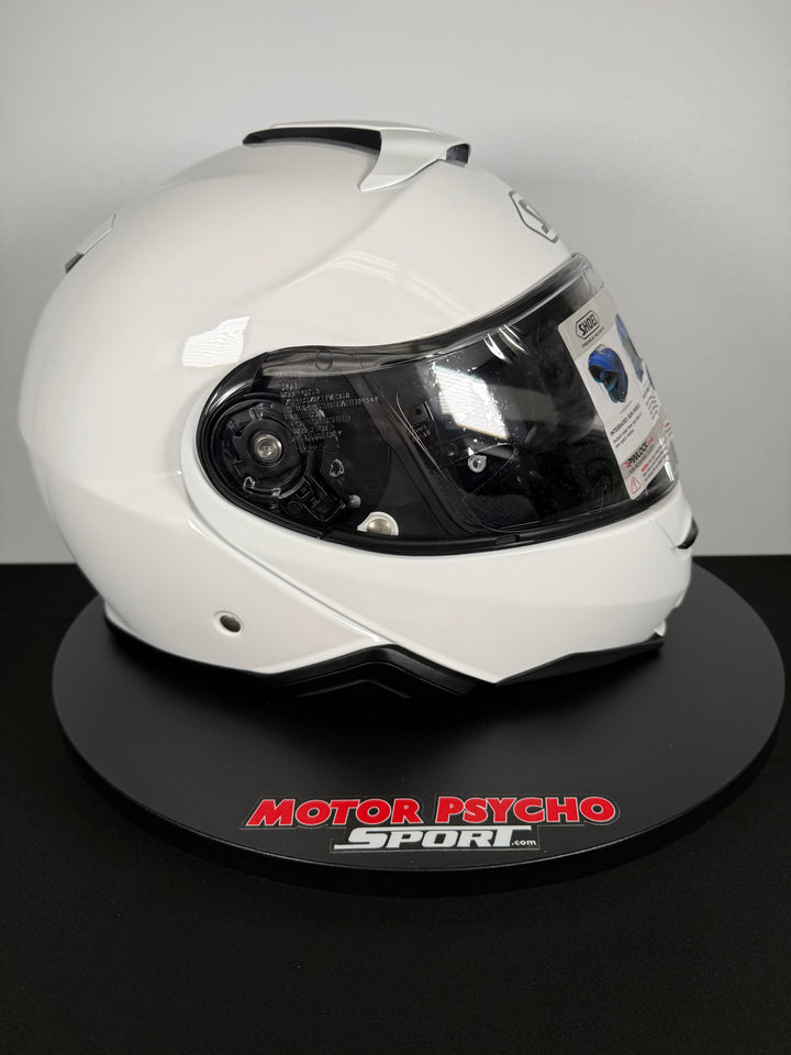 Shoei Neotec II Modular Helmet - Gloss White - Size XL - USED / OPEN BOX - FINAL SALE / NO RETURNS