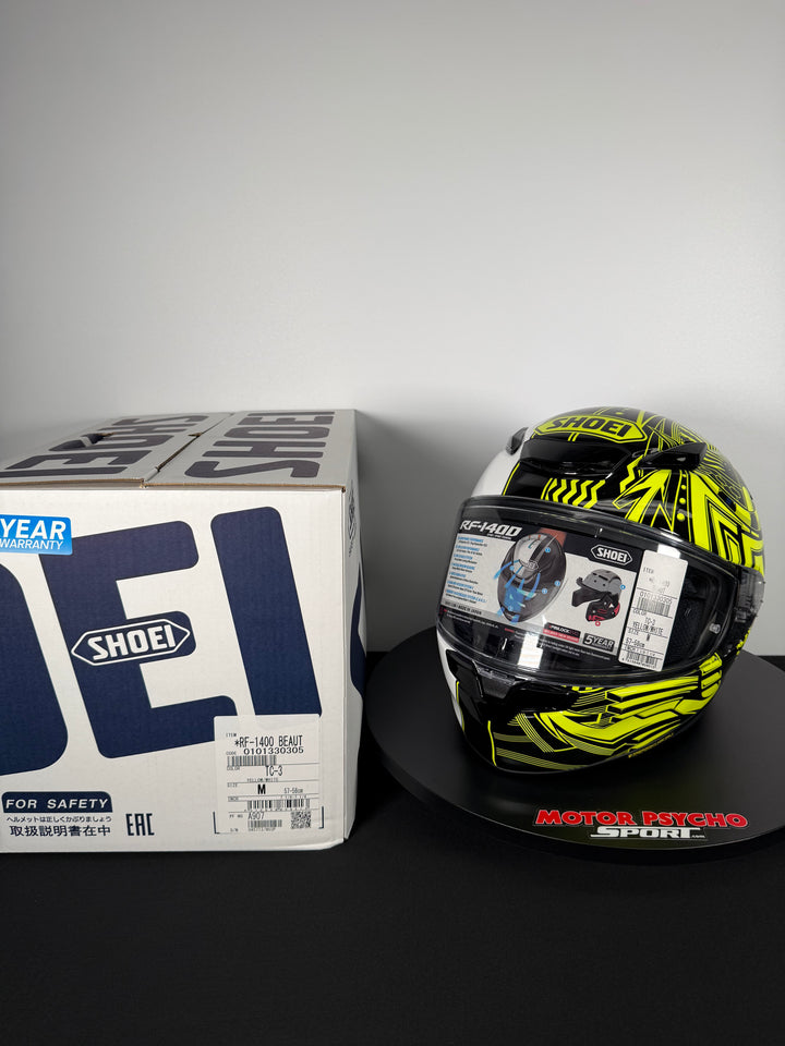 Shoei RF-1400 Beaut Helmet - TC-3 - Size Medium - USED / OPEN BOX